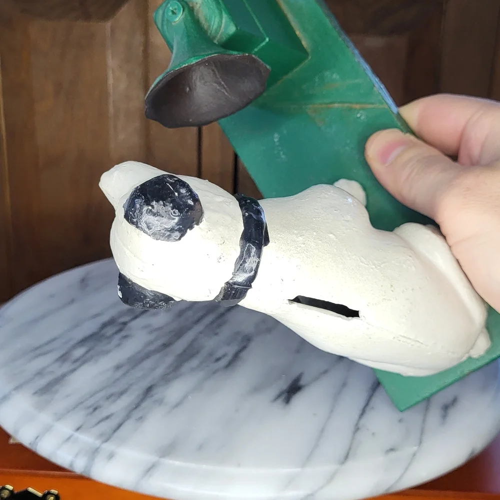 Vintage Dog Figurine with Phonograph - Picture 12 of 14